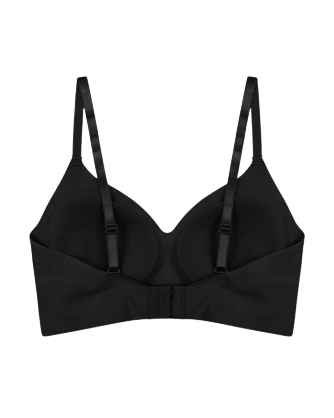 Padded Seamless Easy Comfort Bra - Black