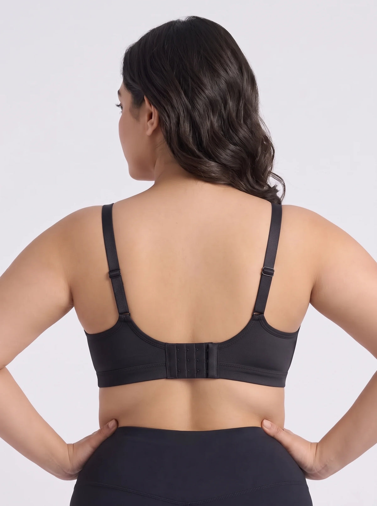 Padded Non-Wired T-Shirt Bra - Reem - Black