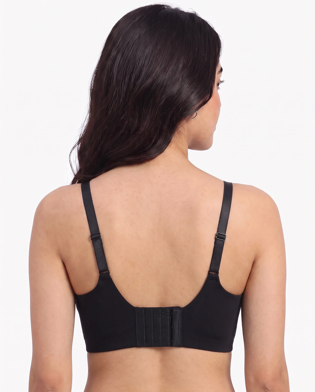 Seamless Padded Bra - Rina - Black