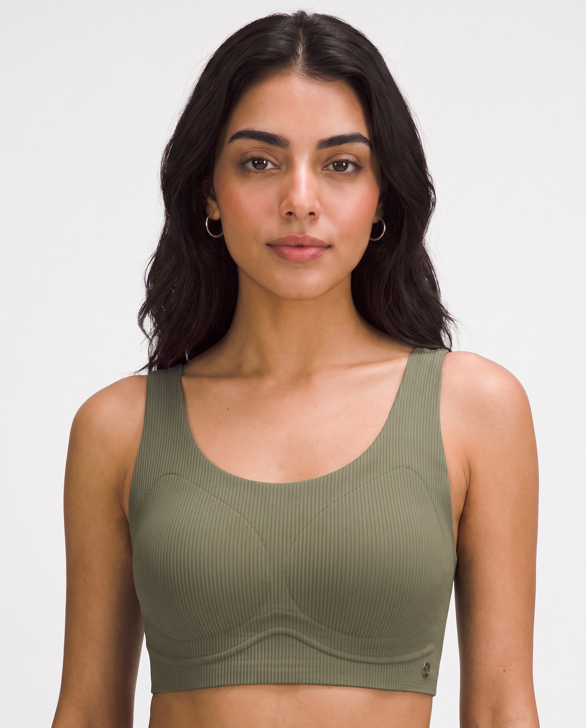 Seamless Padded Bra - Roma - Olive Green