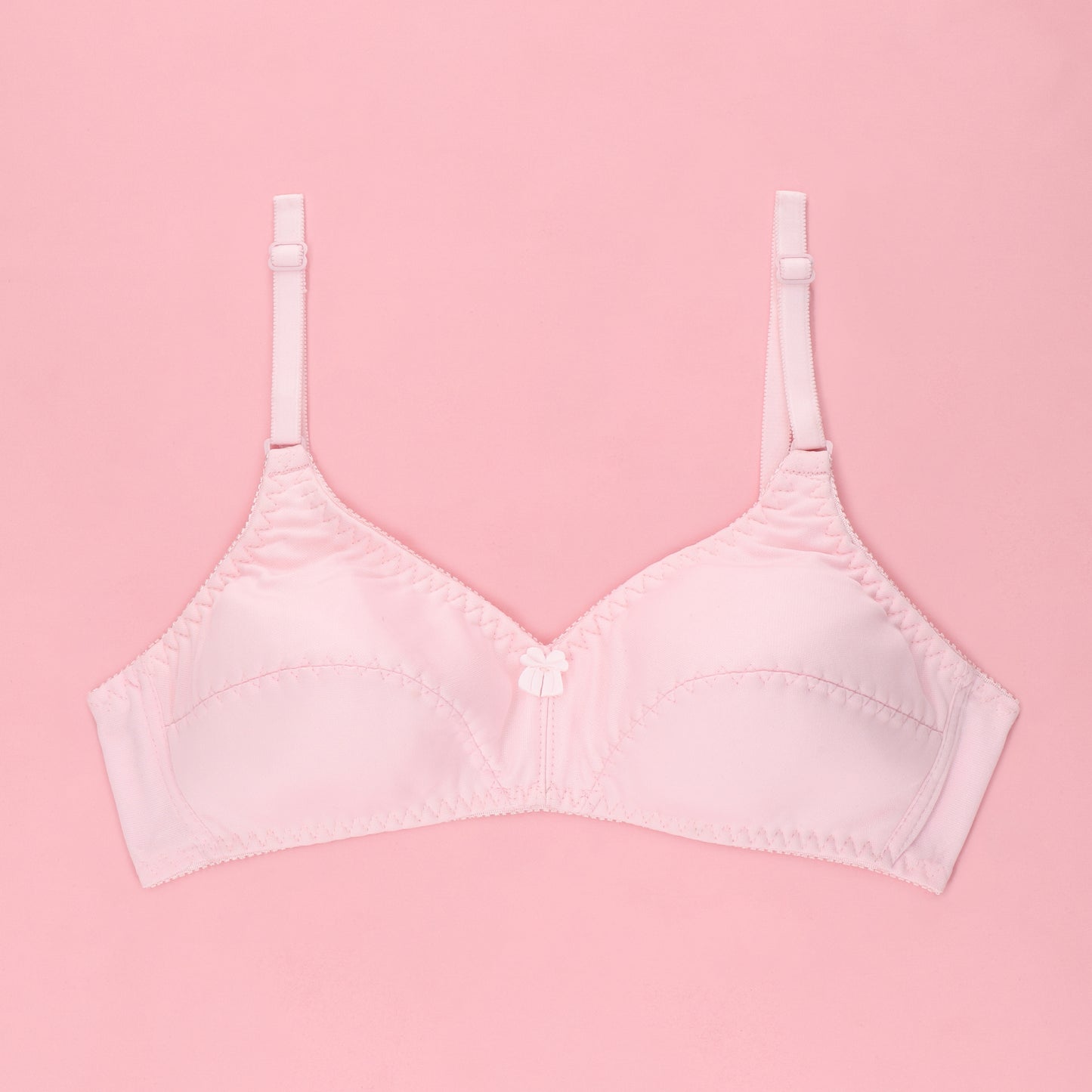 Sajiero Ample Single Padded Casual Wireless Bra