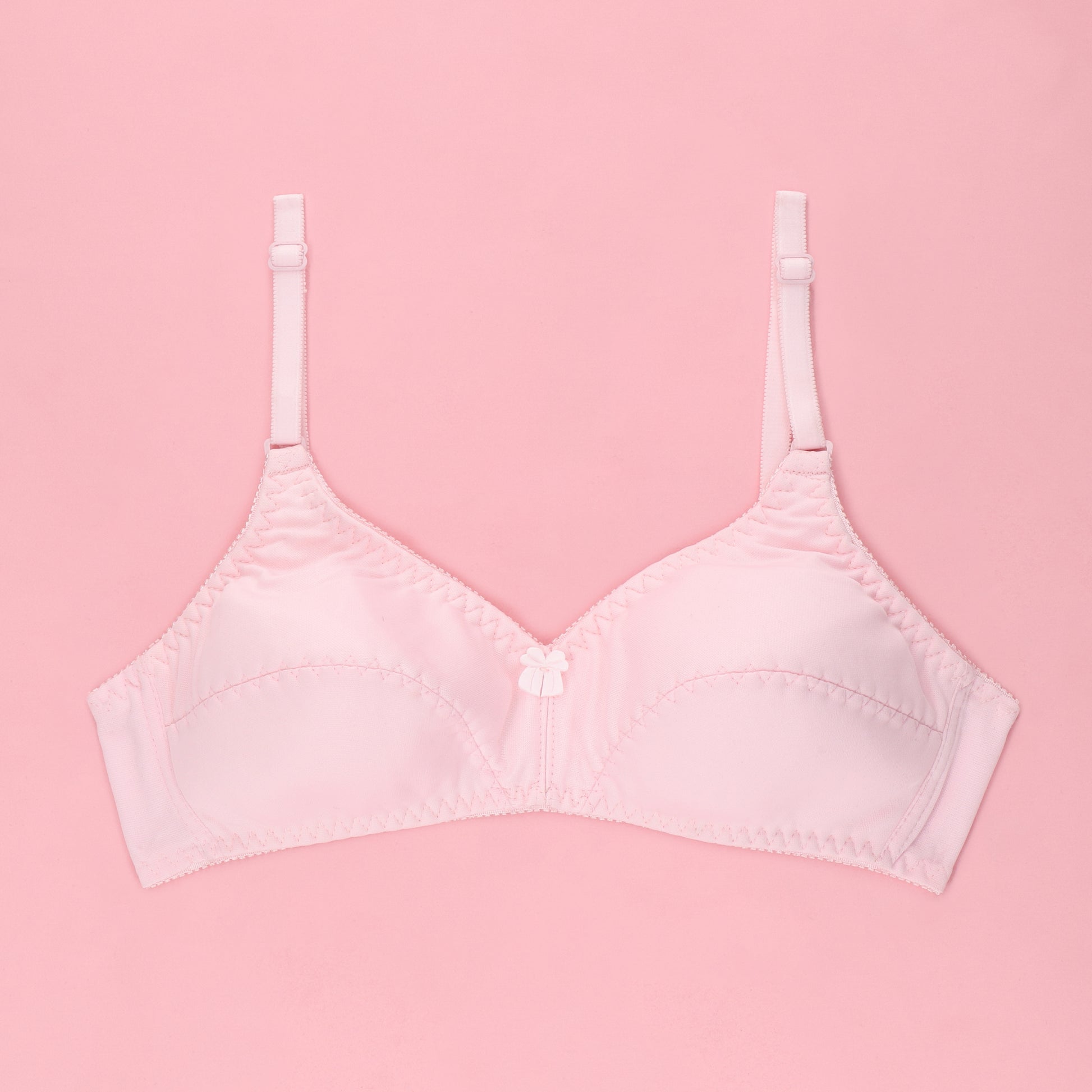 Sajiero Ample Single Padded Casual Wireless Bra