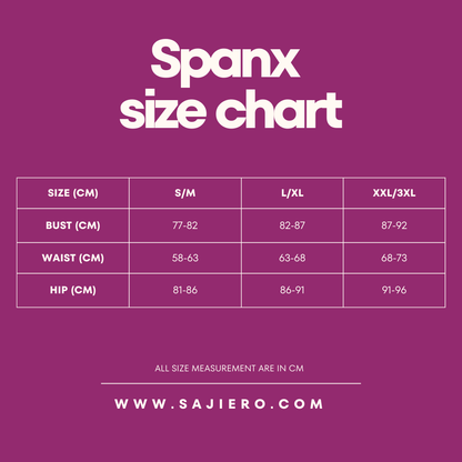 Sajiero Spanx Full Body Corset Crotch Buckle Body Shaper