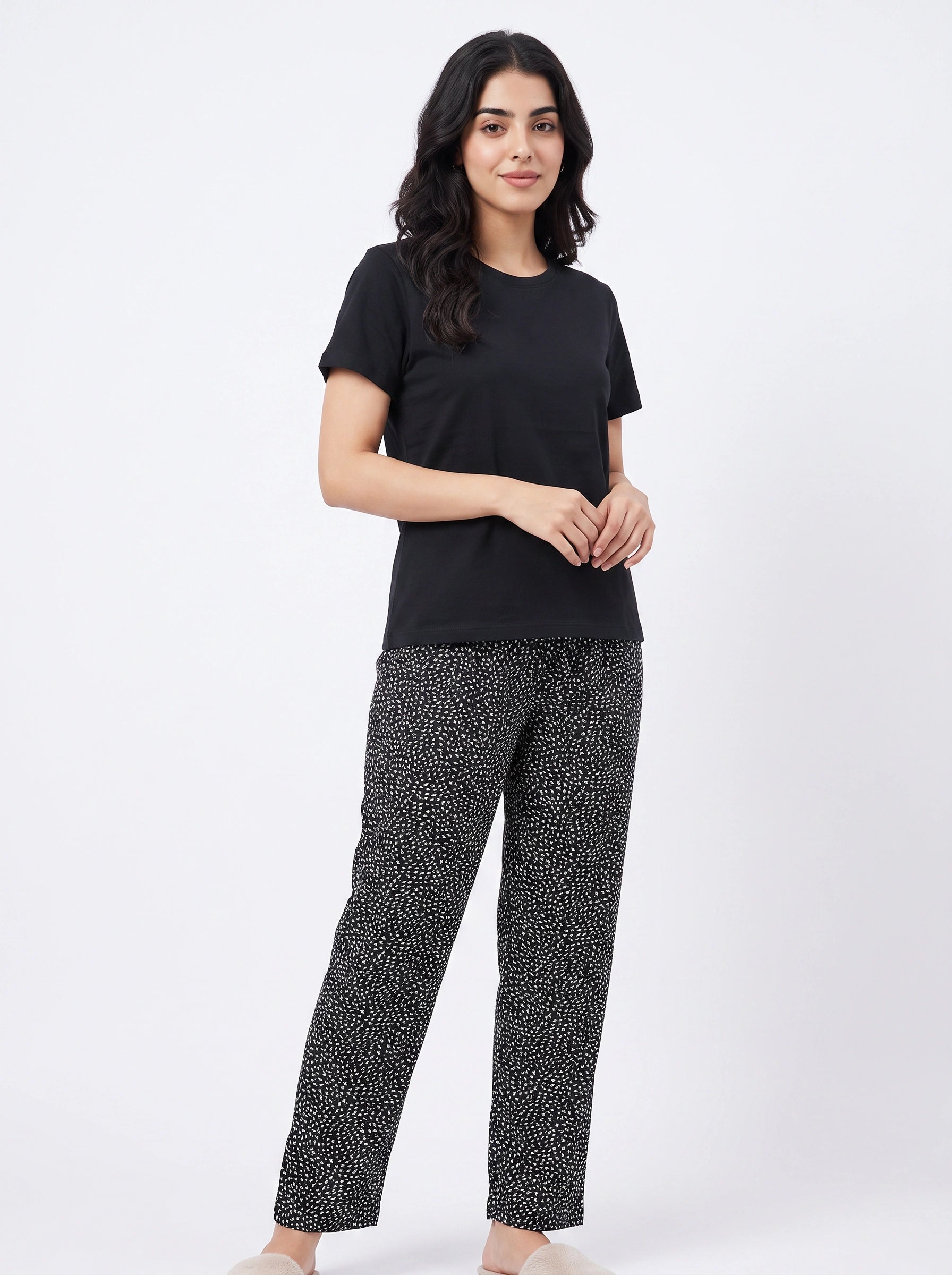 Cotton PJ Set - Speckle Dot
