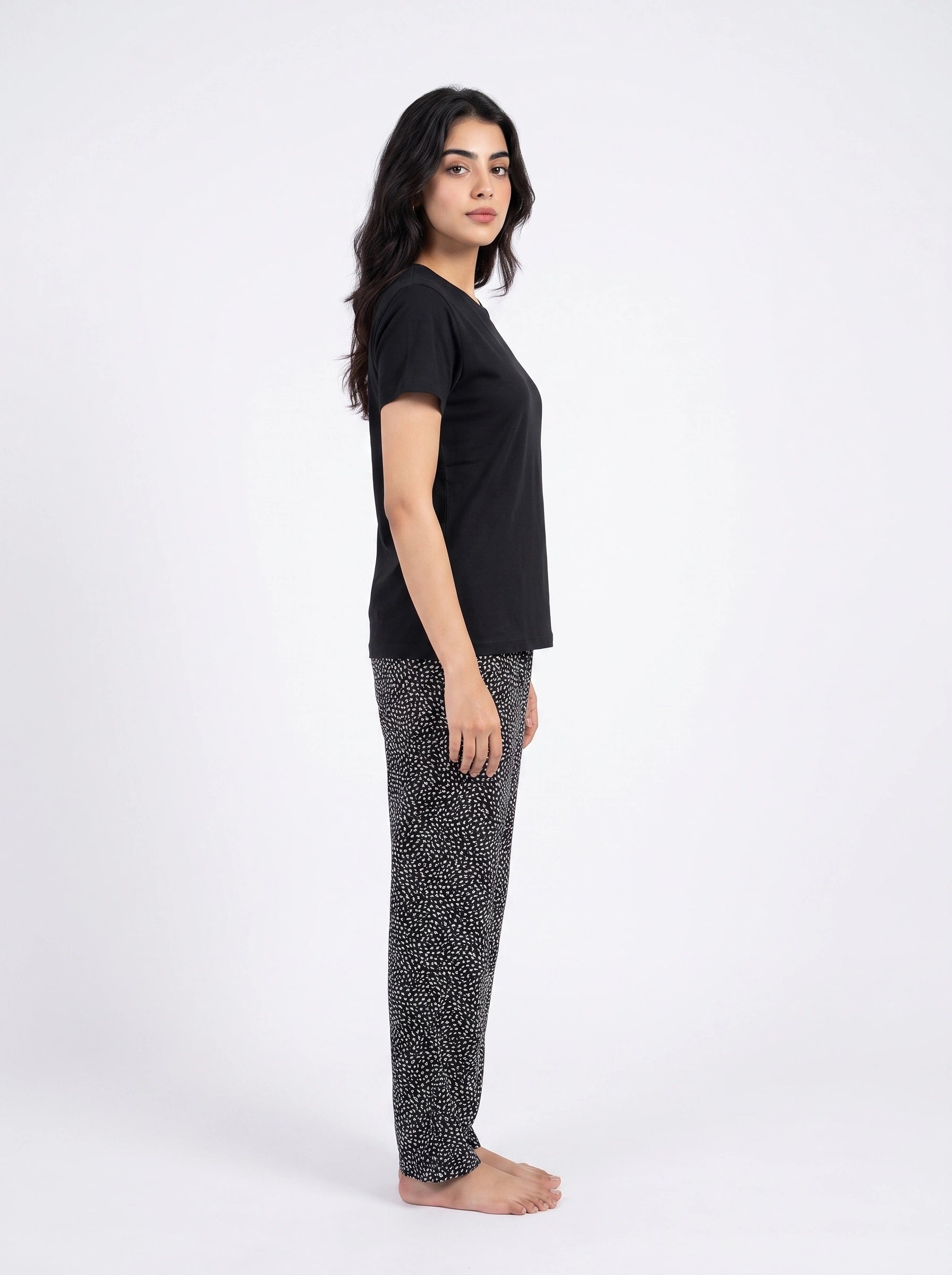 Cotton PJ Set - Speckle Dot
