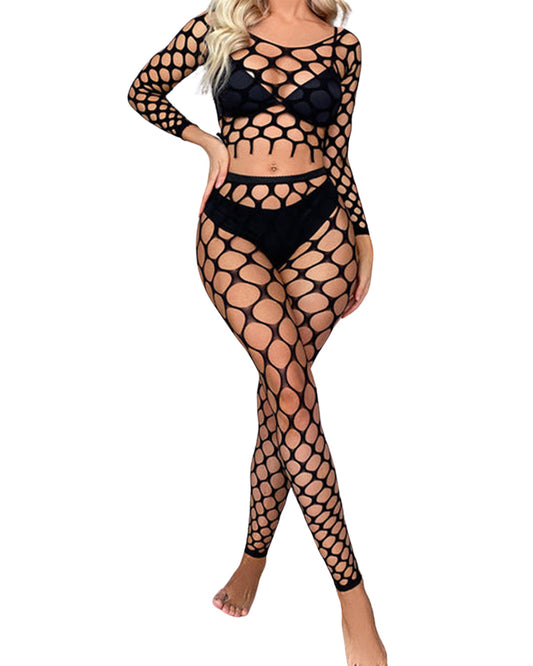 Big Dash Circle Full Body Transparent Stocking