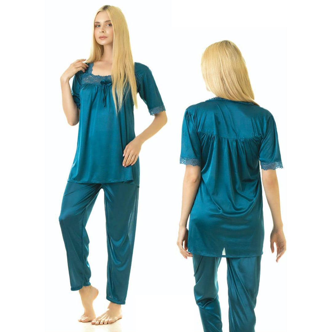 Sajiero Silk Pajama Suit - Silk Whisper