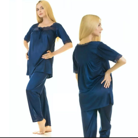 Sajiero Silk Pajama Suit - Silk Whisper