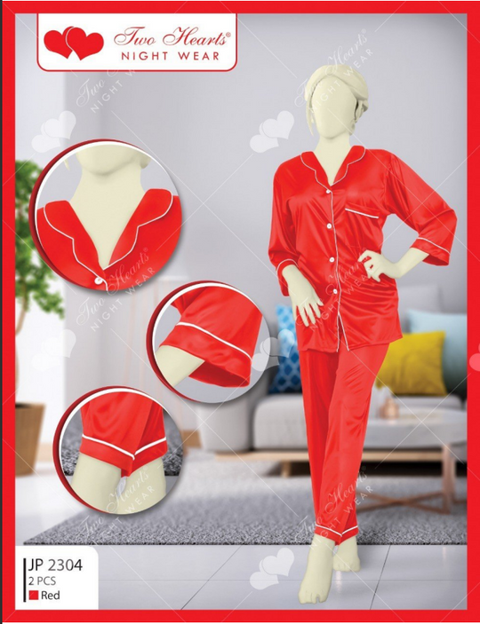 Milky 100% Silk Pajama Suit