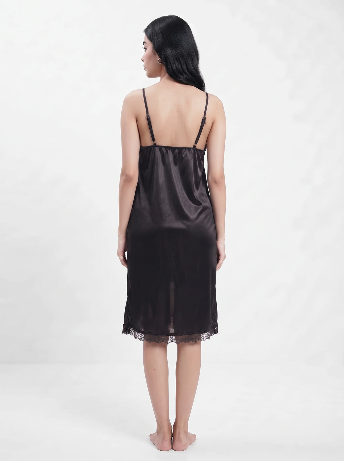 Gown Set - Sera Silk - Black