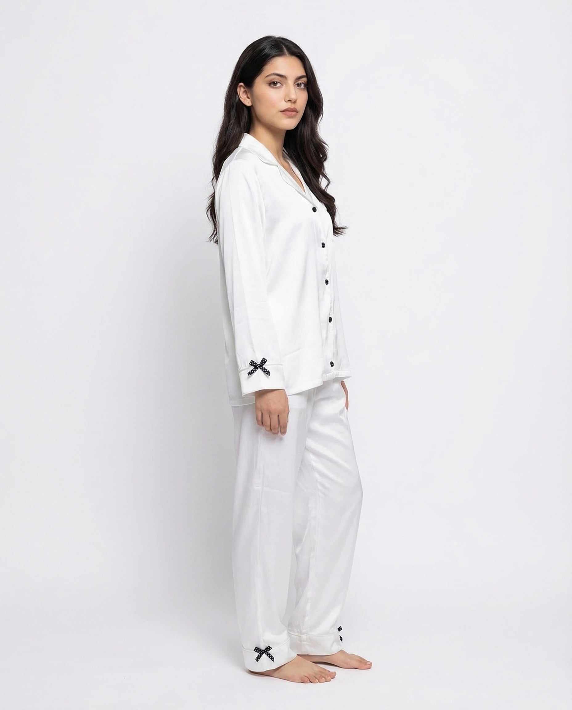 Silk PJ Set- Silky Coquette