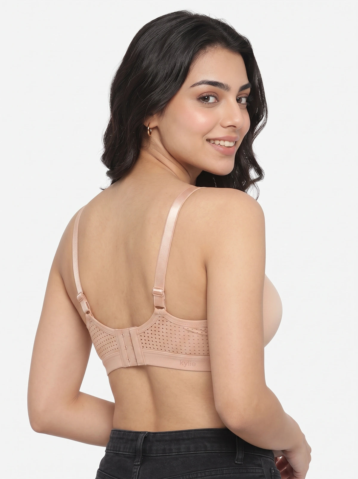 Light Padded T-Shirt Bra - kylie - Skin