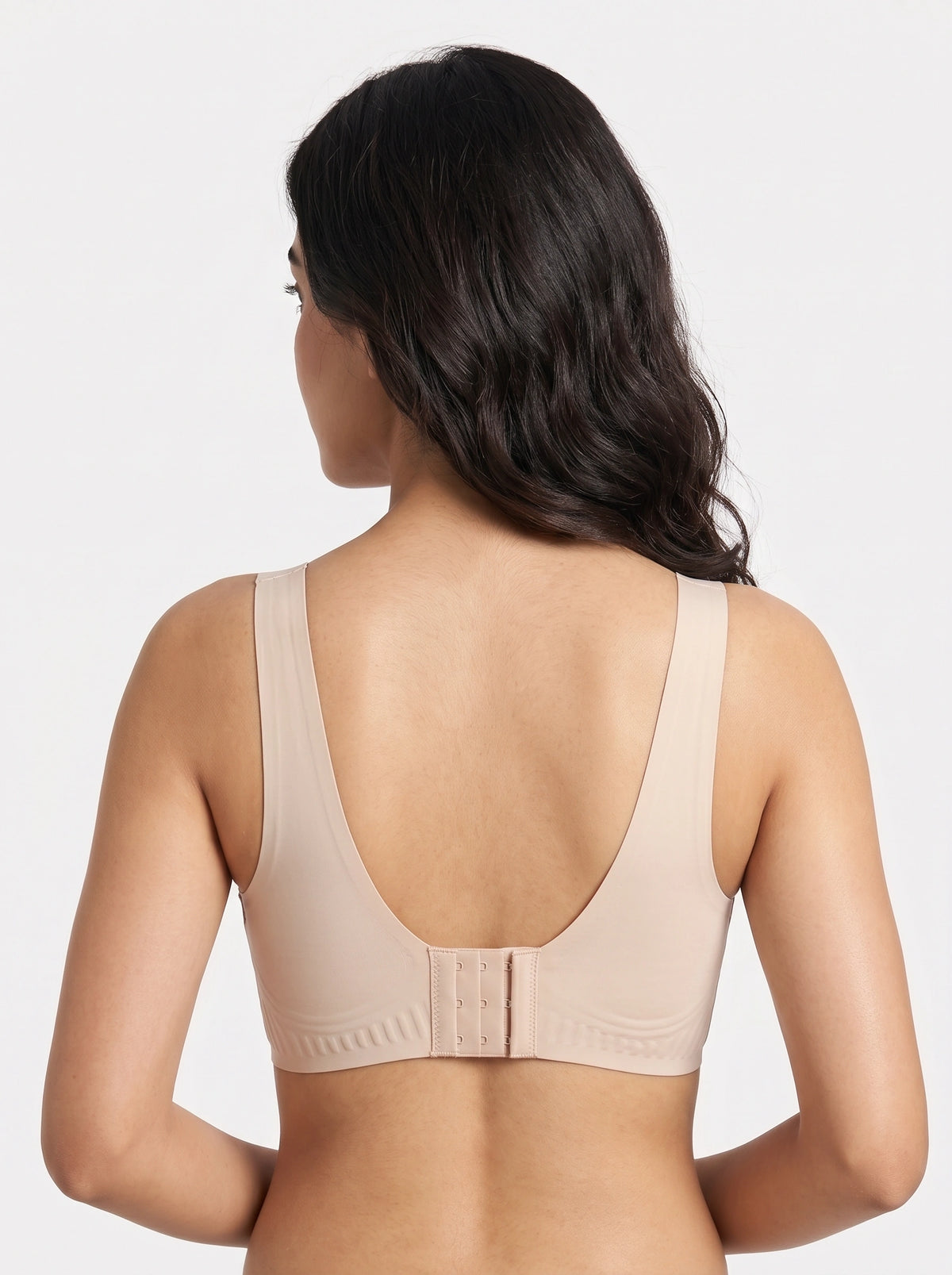 Seamless Padded Bra - Aira - Beige