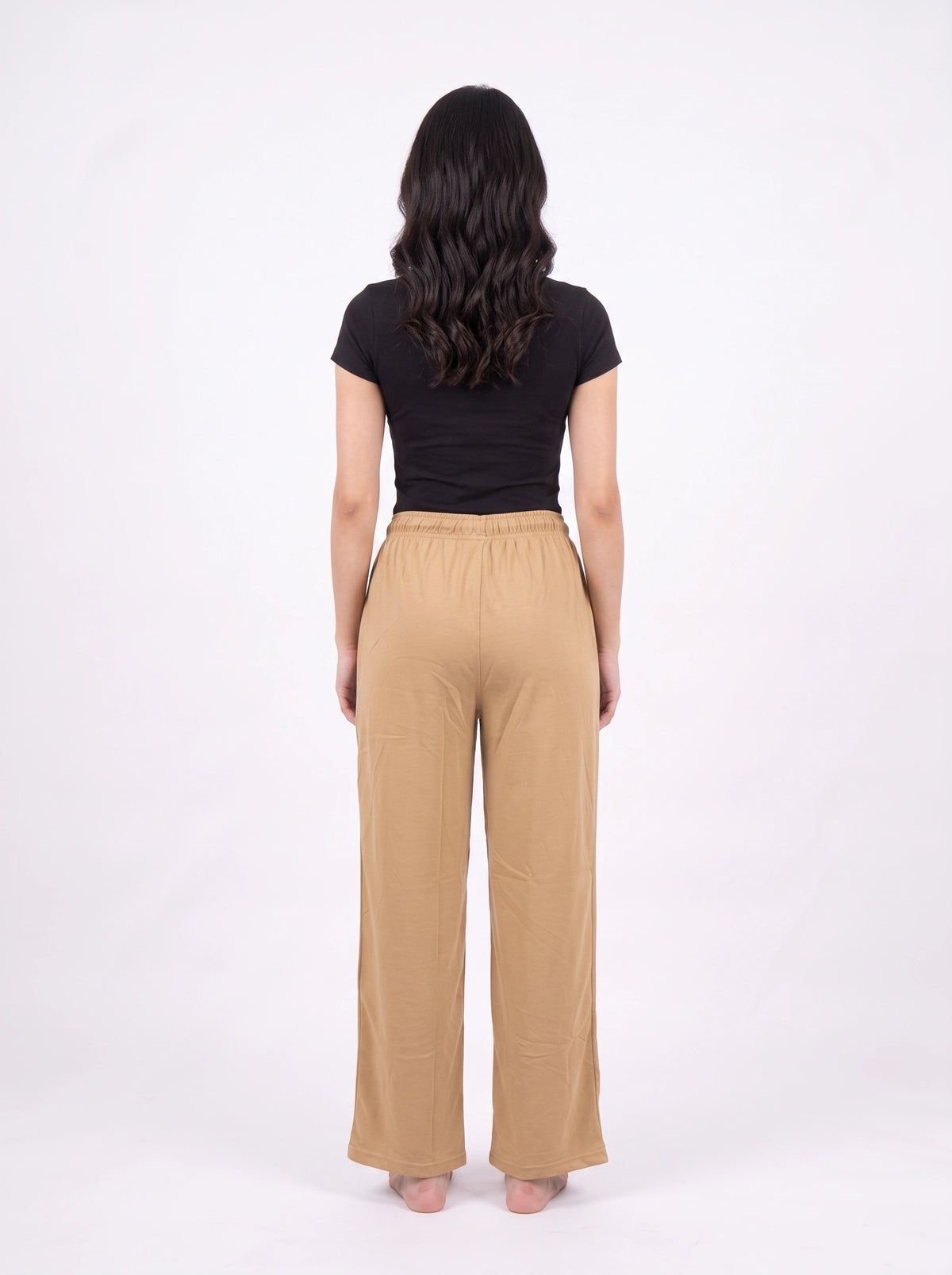 Pack of 2 Trousers - Comfy Sleep - Black & Skin
