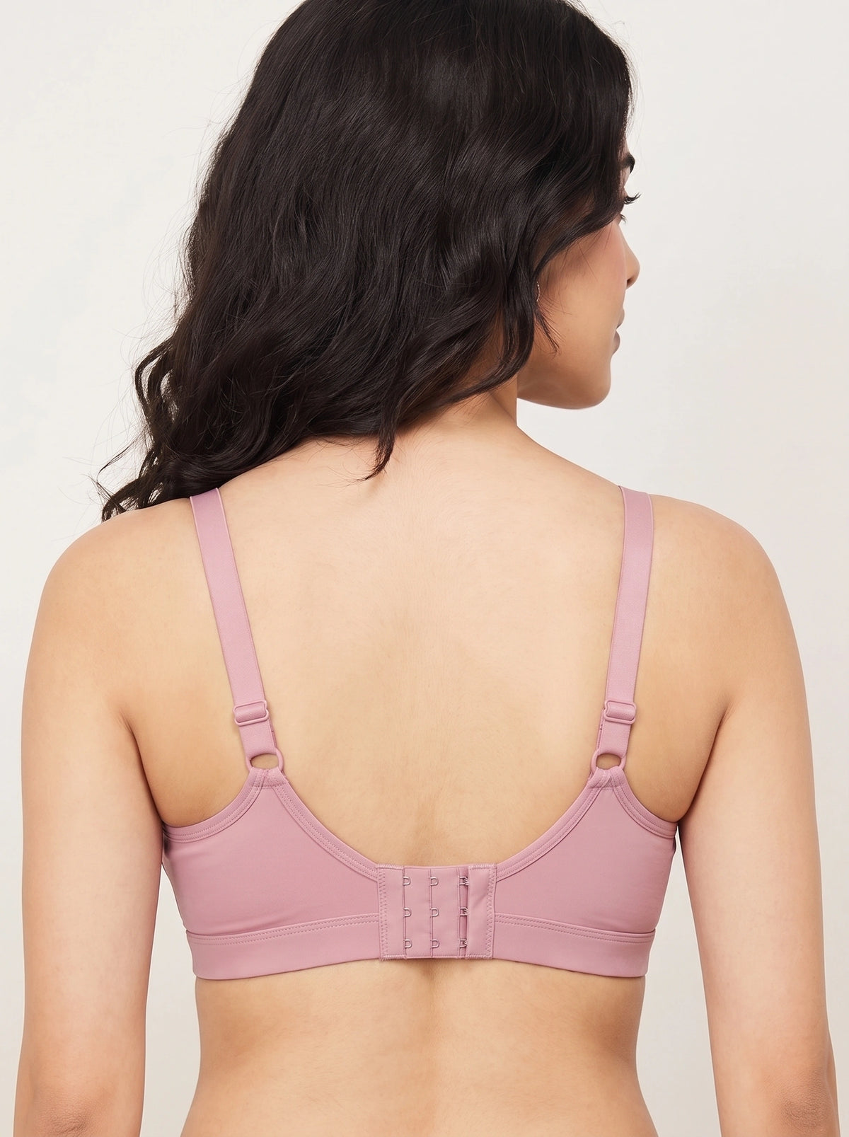 Padded Non Wired T-Shirt Bra - Smooth Fit - Pink