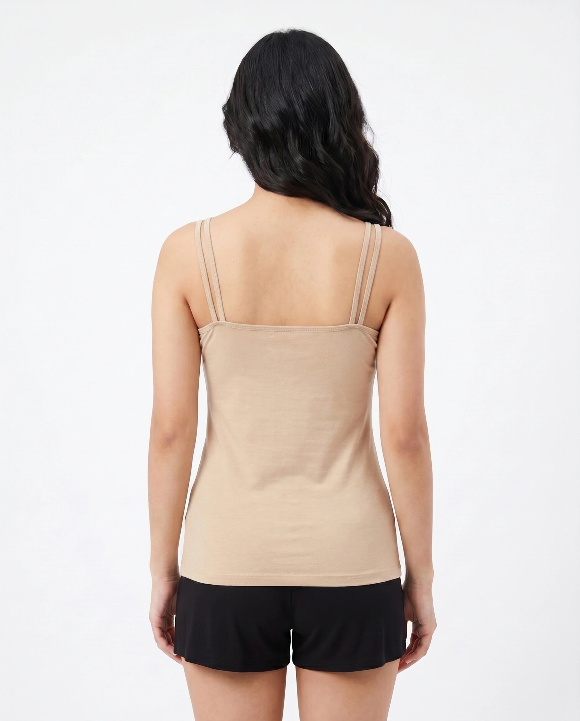 Soft Cotton Camisole - Daisy - Skin