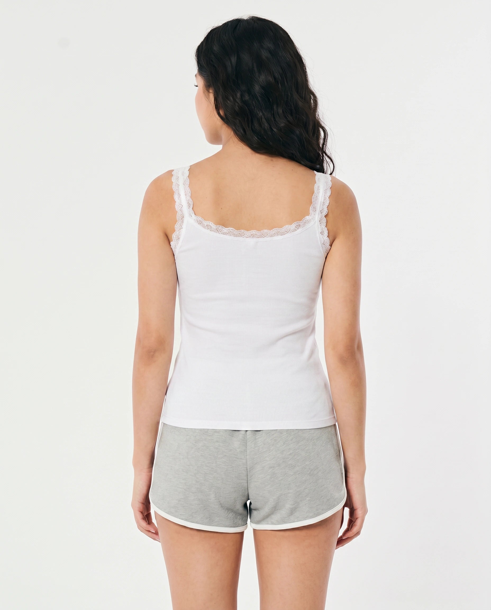 Soft Cotton Camisole -  Lacen - White
