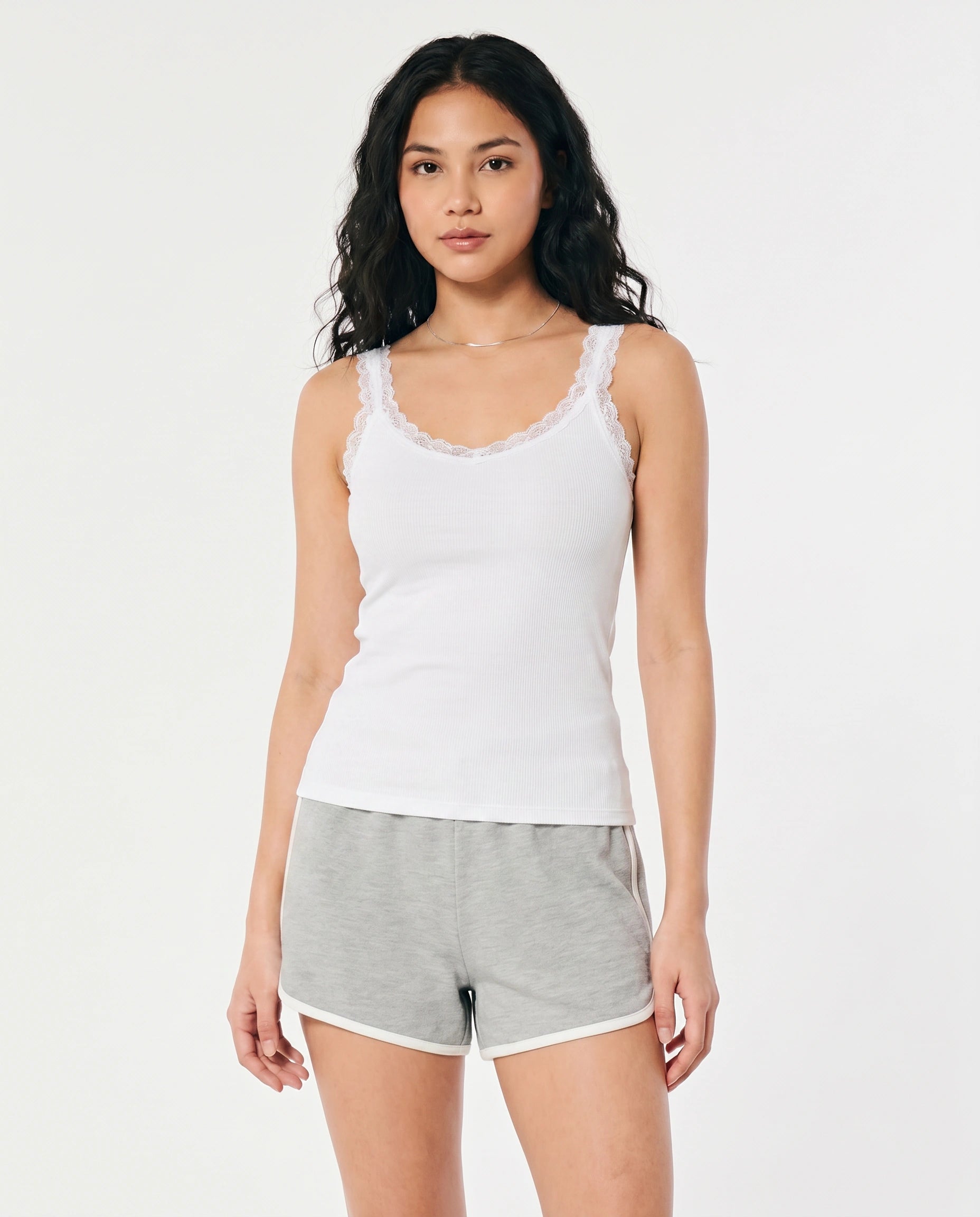 Soft Cotton Camisole -  Lacen - White