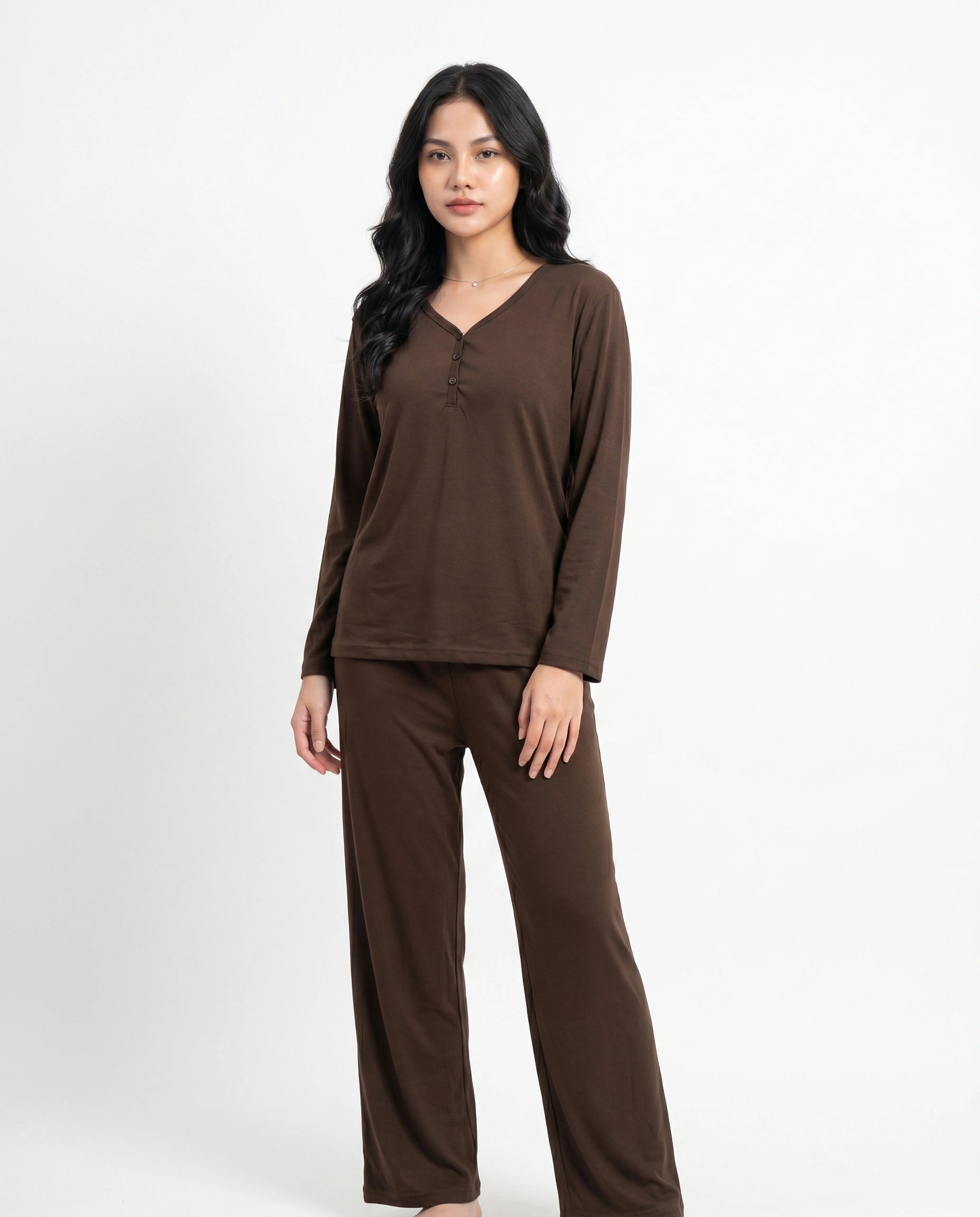 Summer Loungewear Set - Relaxco - Brown