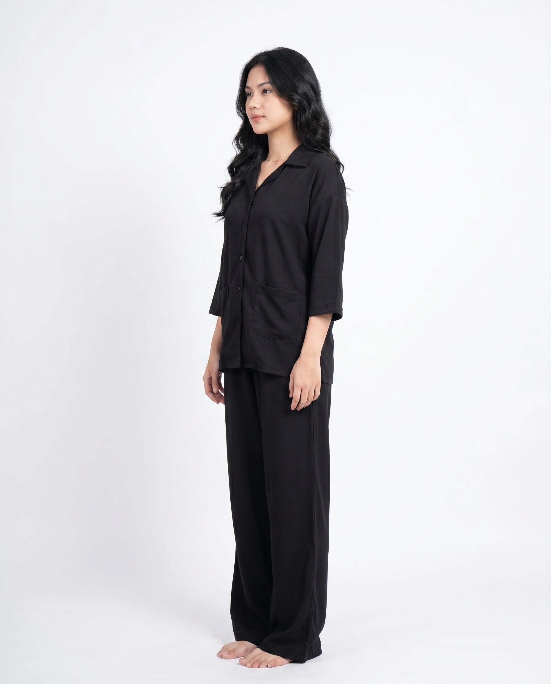 Summer Loungewear Set - Softco - Black