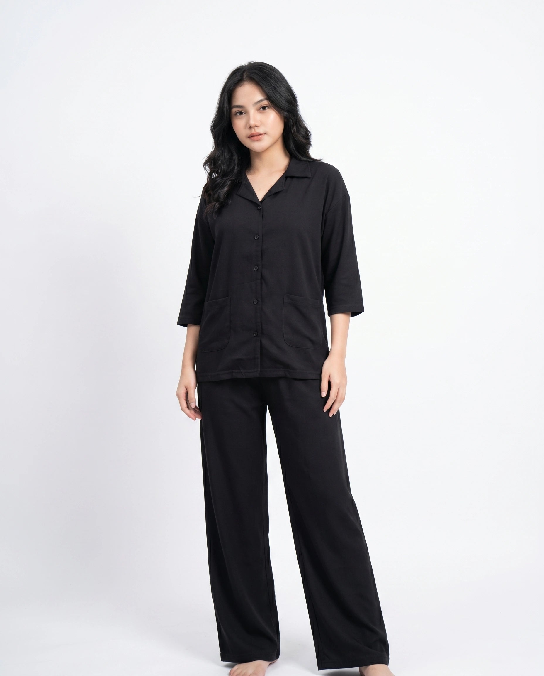 Summer Loungewear Set - Softco - Black