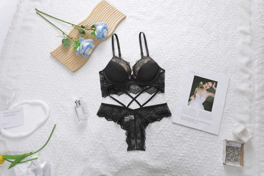 Sajiero Bra Set -  Midnight Envy