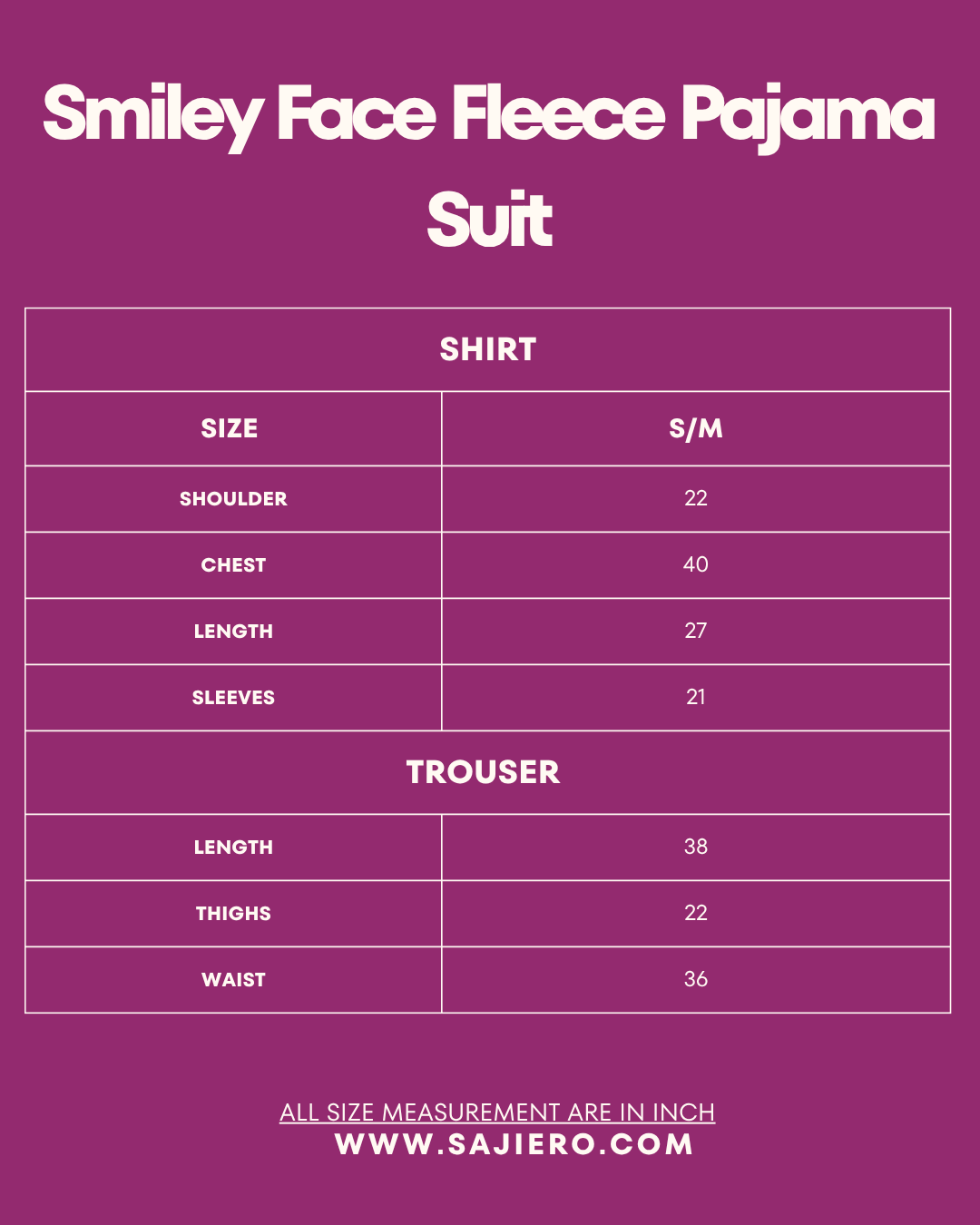 Smiley Face Fleece Pajama Suit