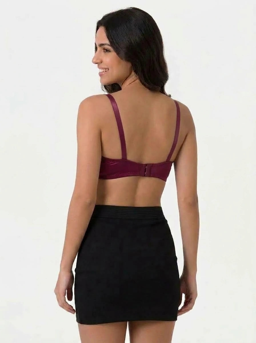 Padded Bra - Vienna - Maroon
