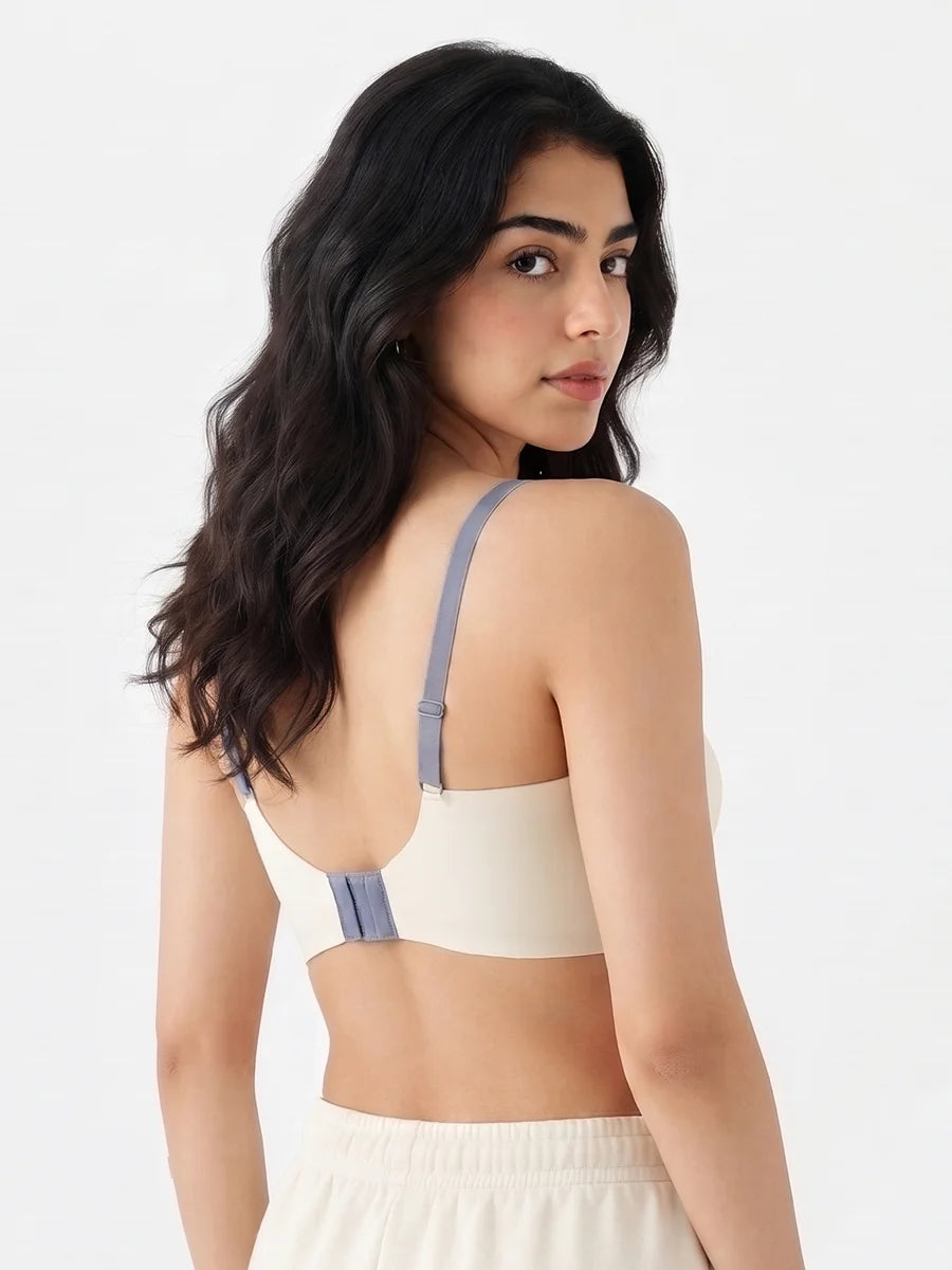 Seamless Padded Bra - Wave Luxe Cream