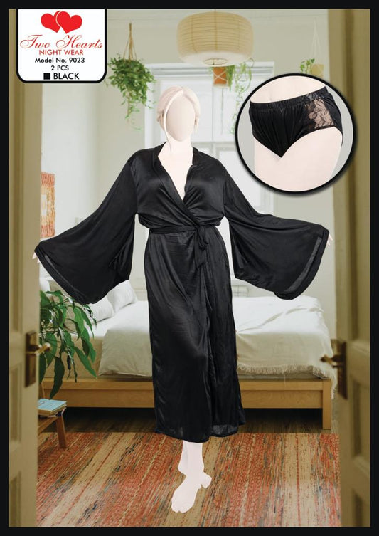 Scott 100% Silk Long Robe