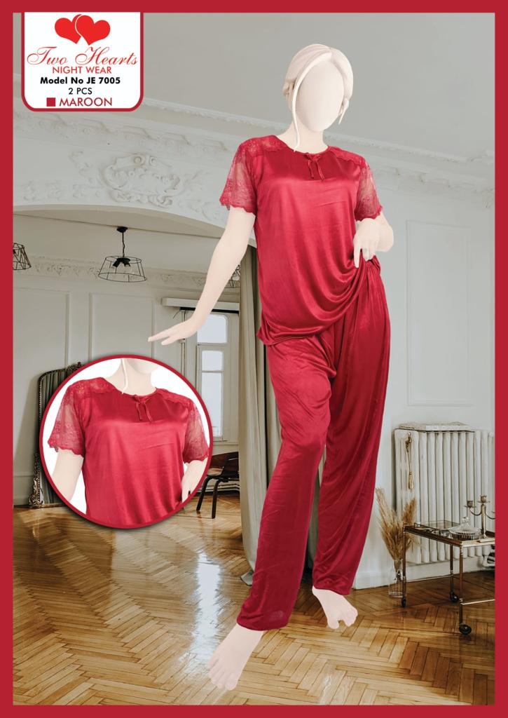 Pearl 100% Silk Pajama Suit