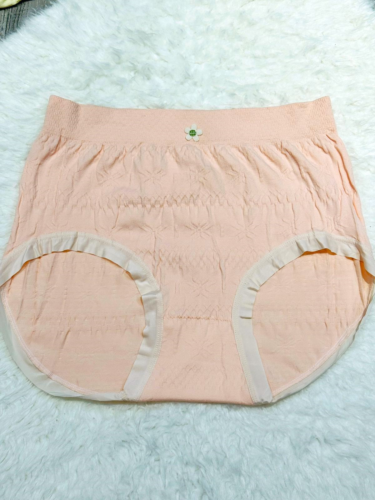 Plus Size Extra Stretchable Brief Cotton Panty