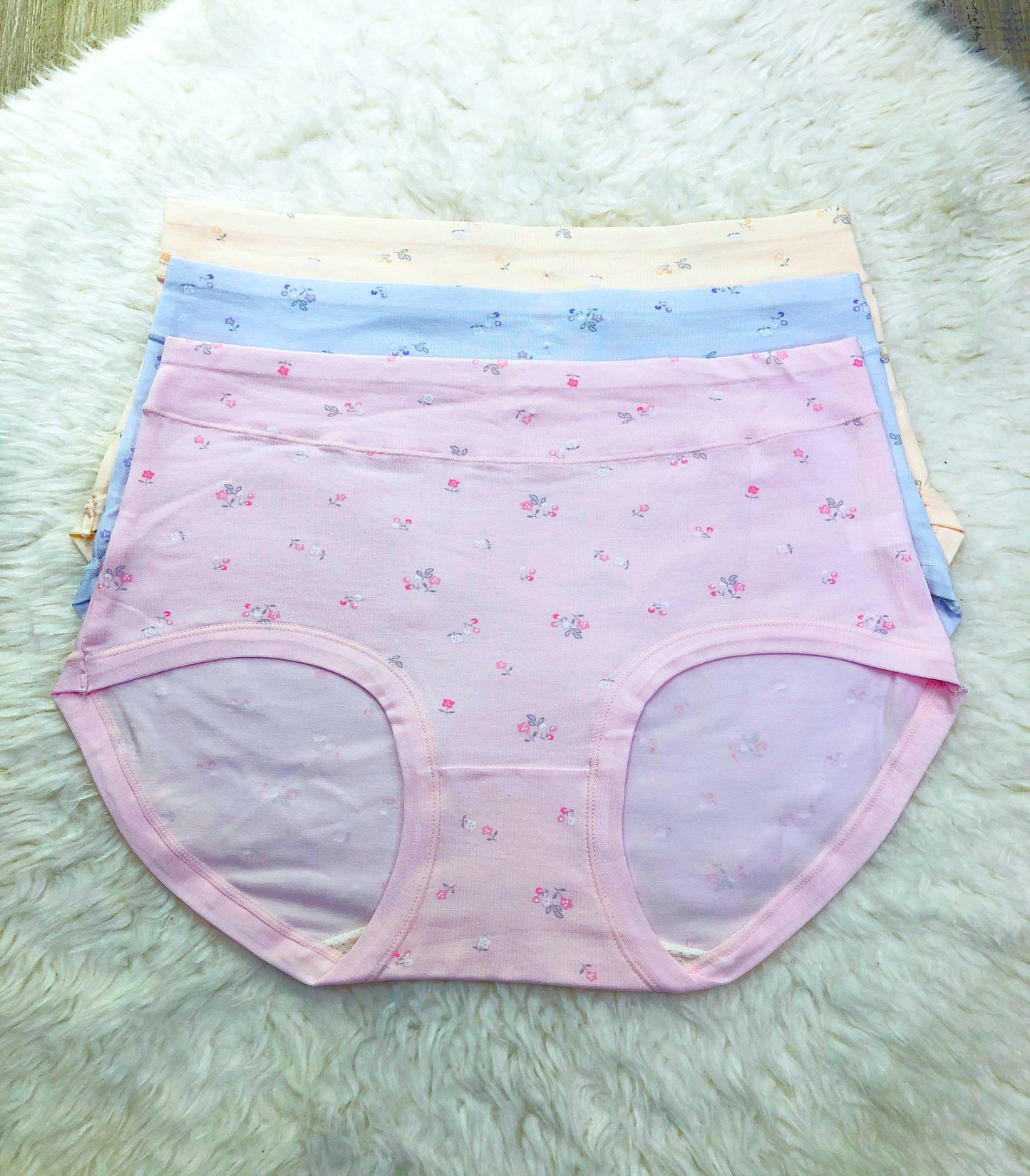 KWO Flower Print Soft Cotton Panty