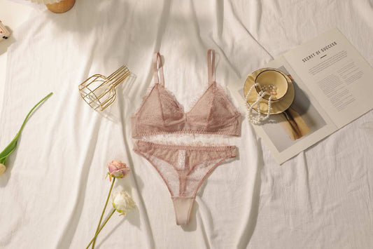 Sajiero Bra Set - Floral Embrace