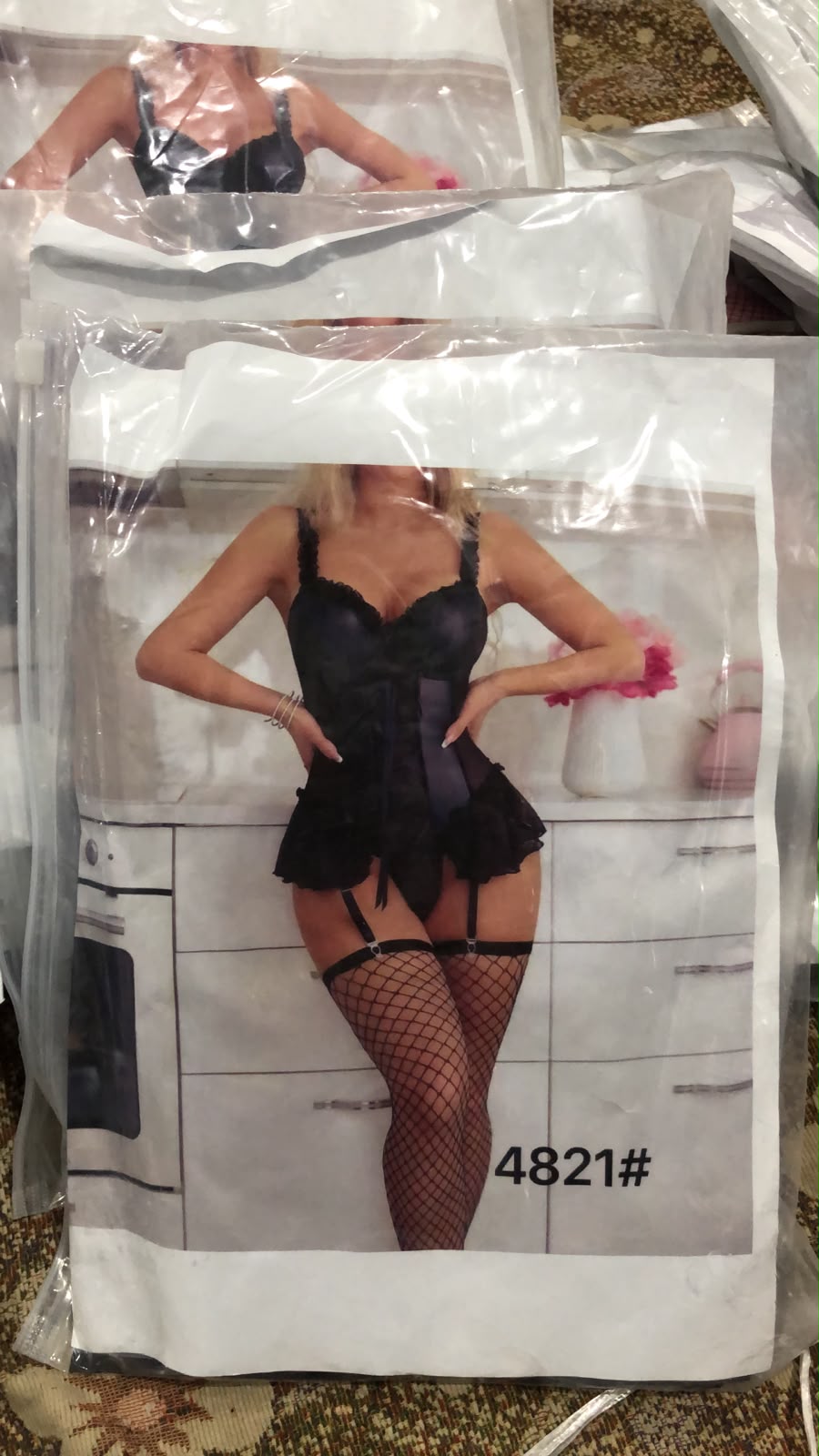 Babydoll Lingerie - Solya - Black
