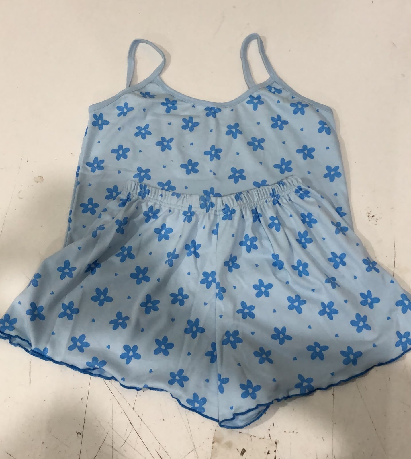 Cami Set - Sky Bloom