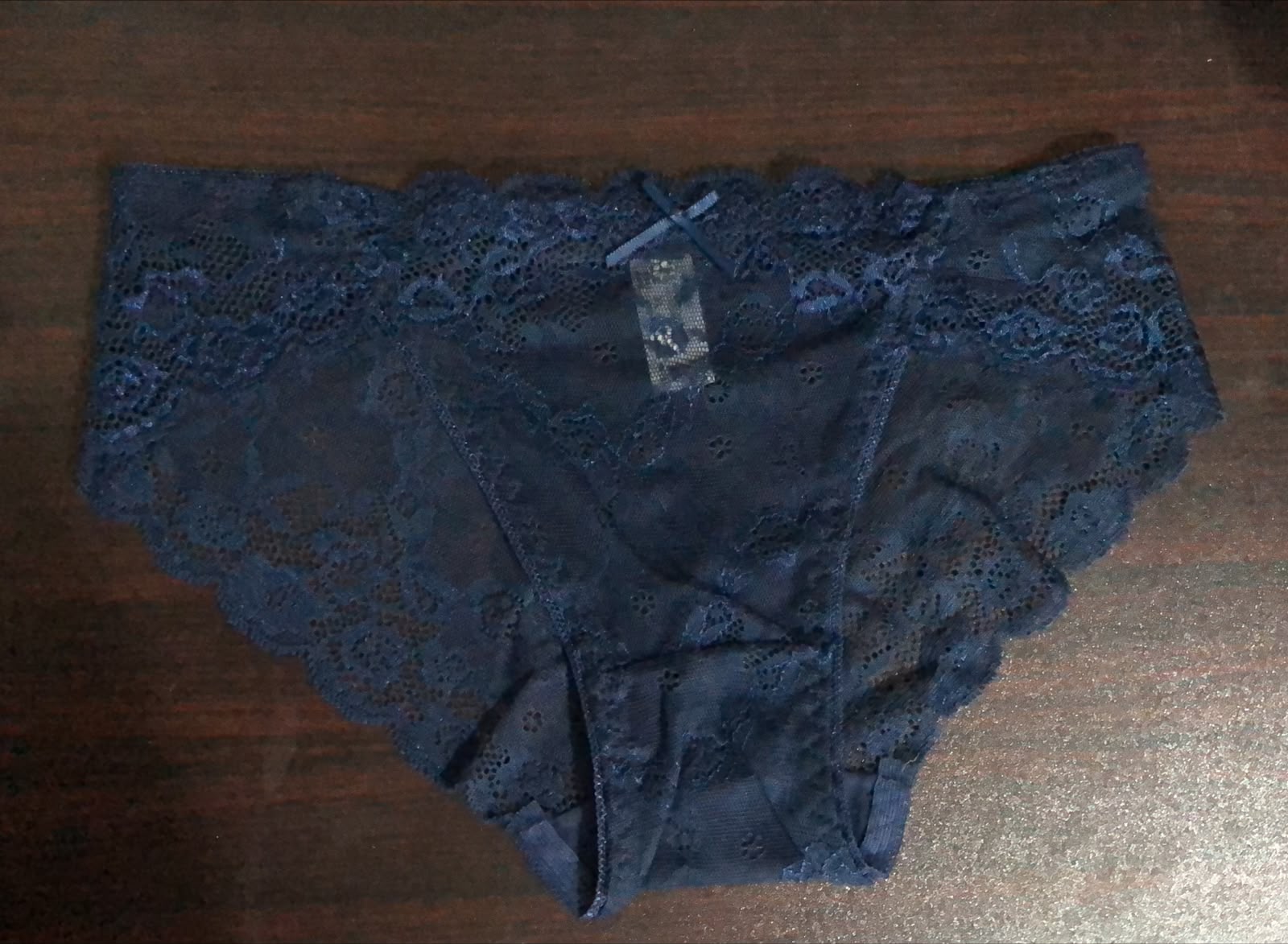 Brief Panty - Floral Lace - Champagne