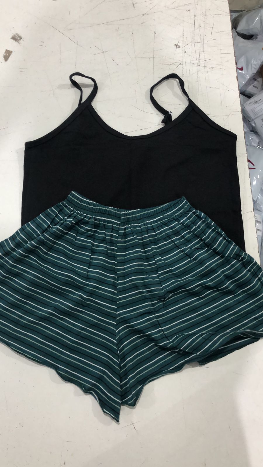 Cami Set - Pine Stripe
