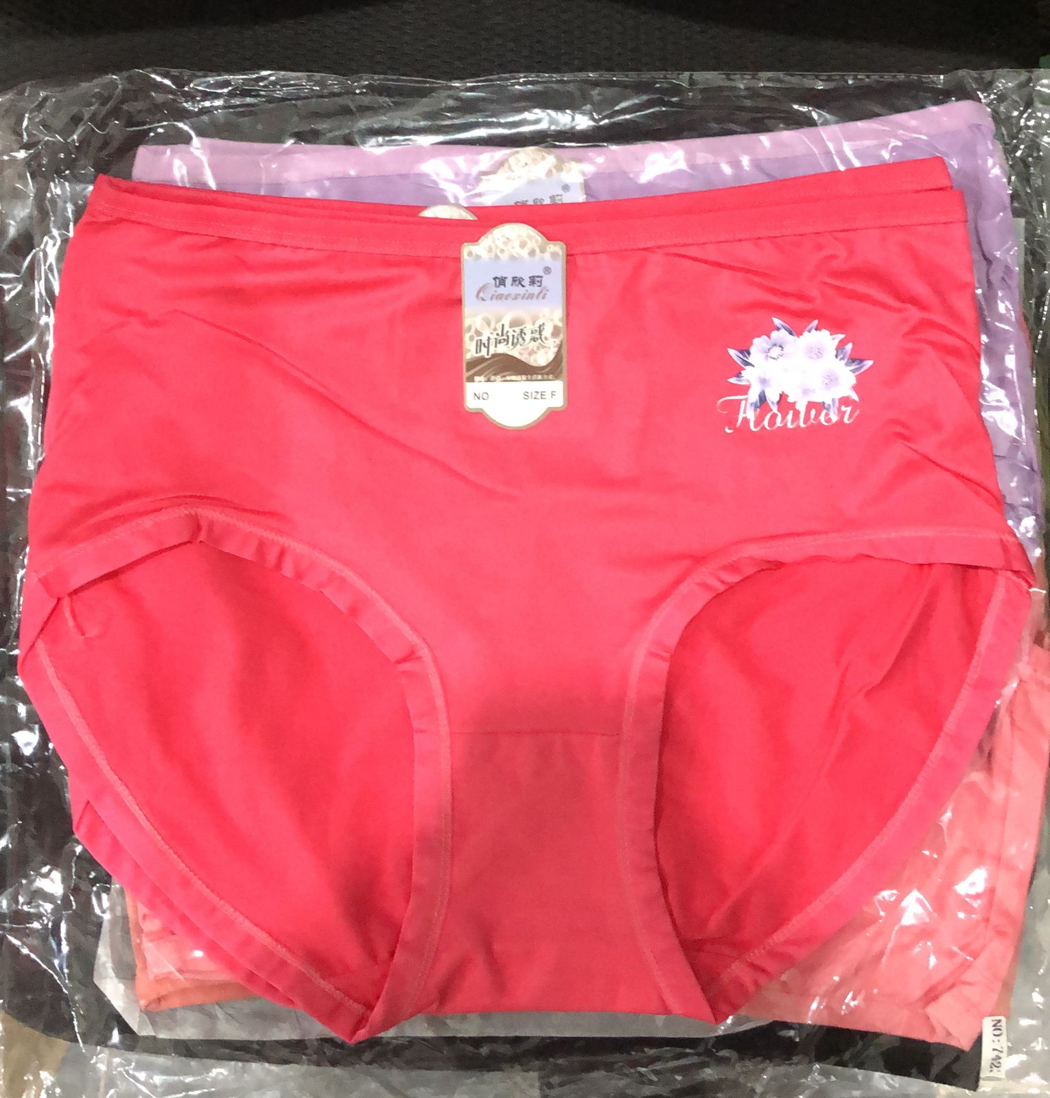 Pack Of 3 Brief Panty - Flower
