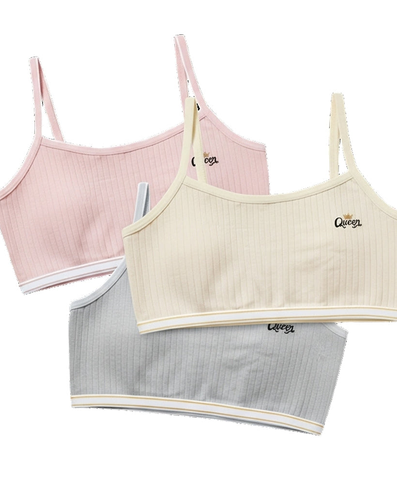 Pack of 3 Teenage Bra - Comfy Loom