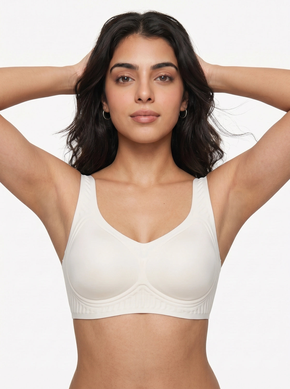 Seamless Padded Bra - Aira - 0ff White