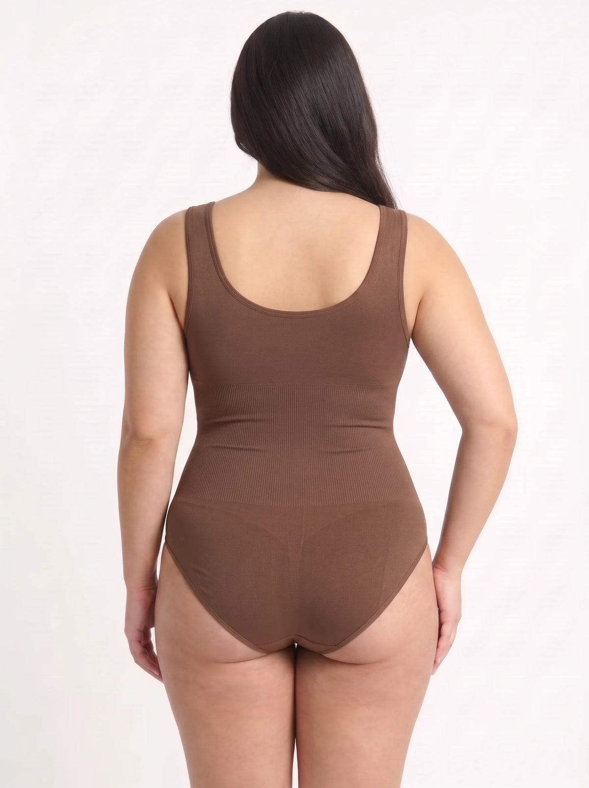 Wide Strap Bodysuit Shaper - Dark Skin