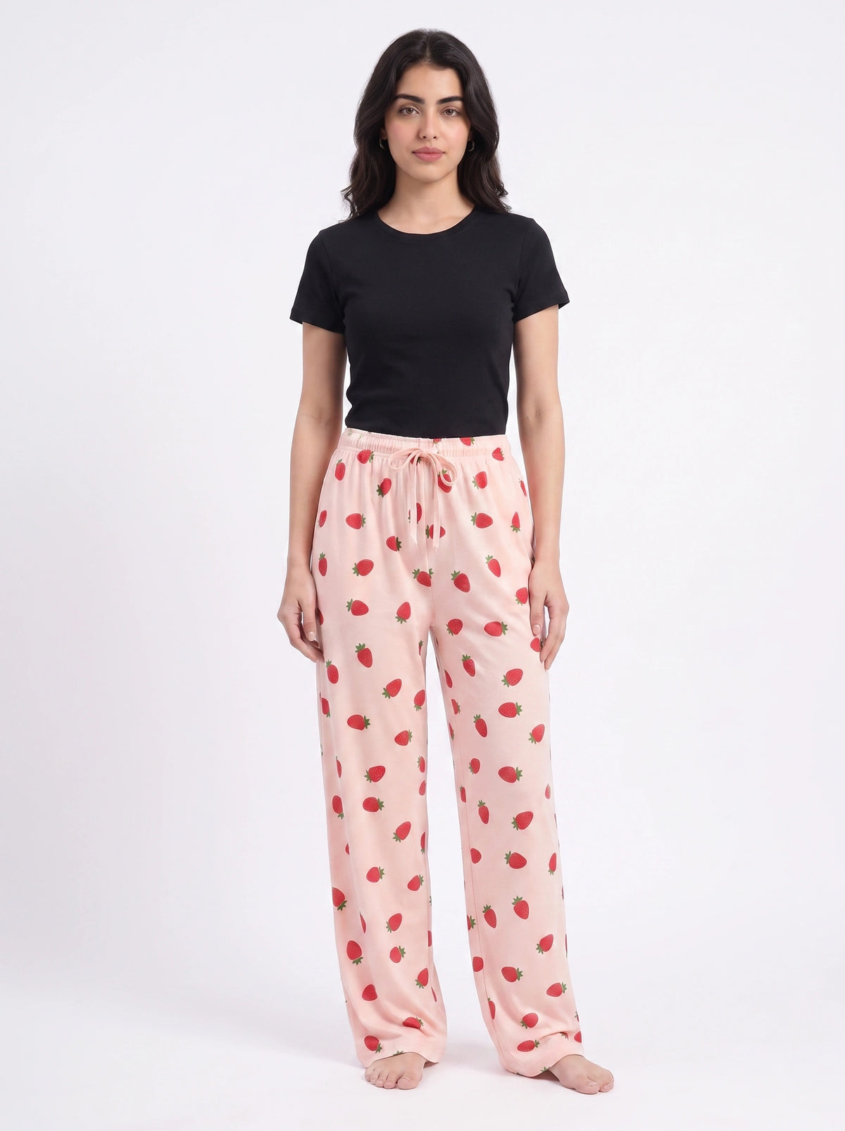 Cotton Trouser - Berry Daze