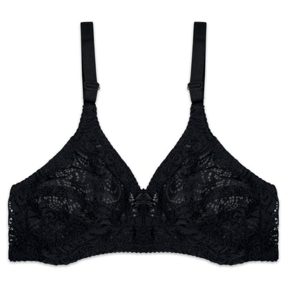 Pack of 4 - Sajiero Lace Net Bras