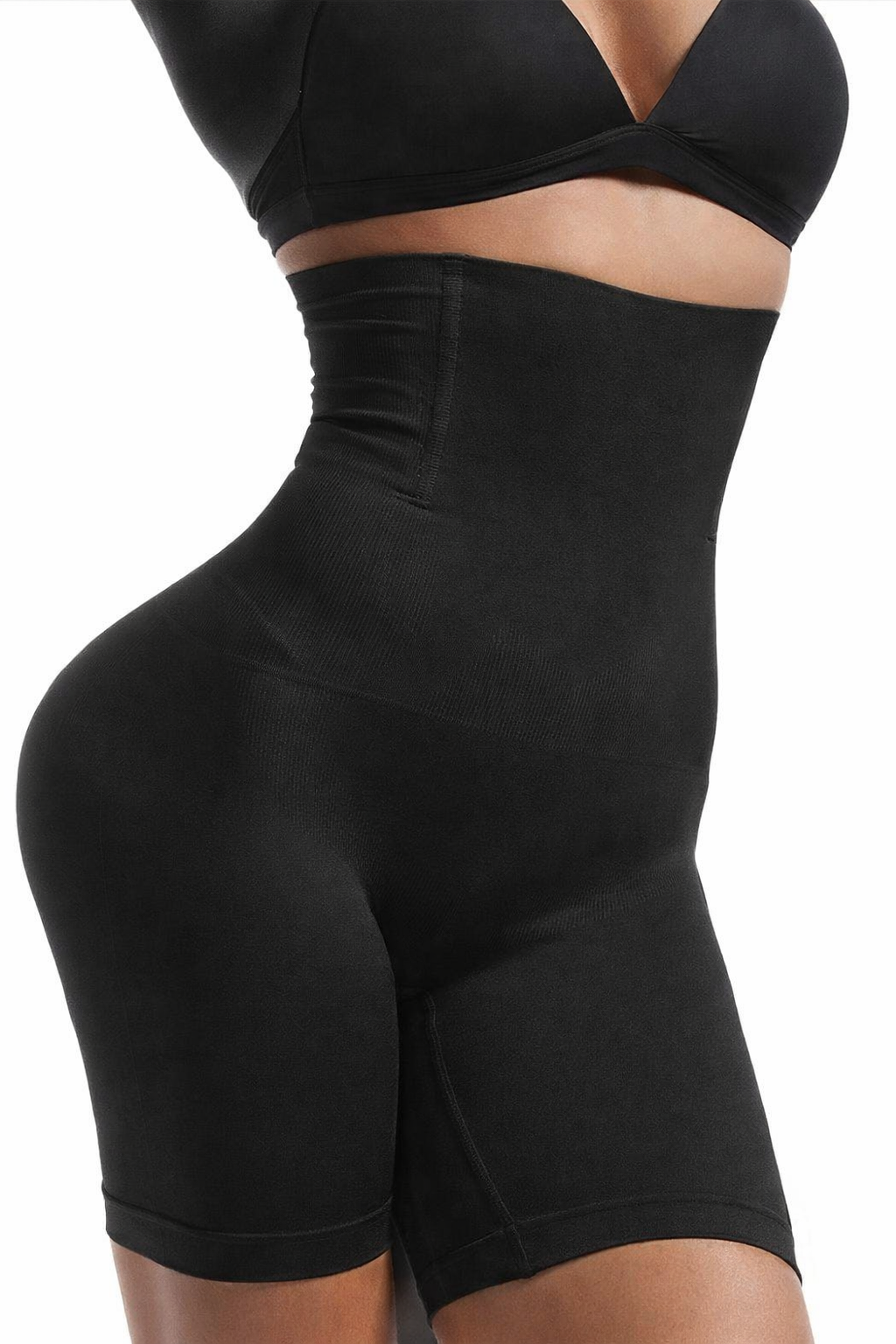 Half Body High-Waist Shaper - Black
