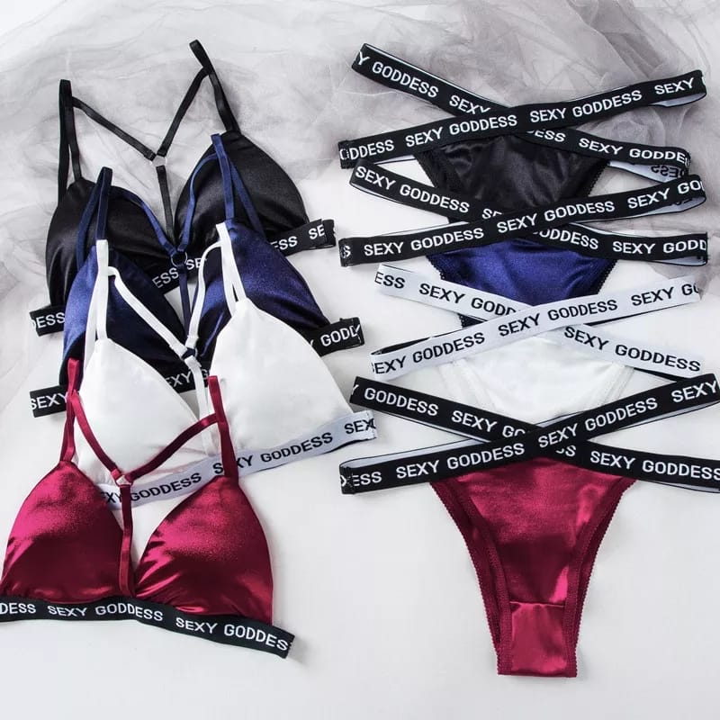Sajiero Brief Bralette Bikini Set best colors top quality b ra price in pakistan
