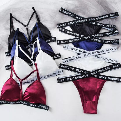 Sajiero Brief Bralette Bikini Set best colors top quality b ra price in pakistan