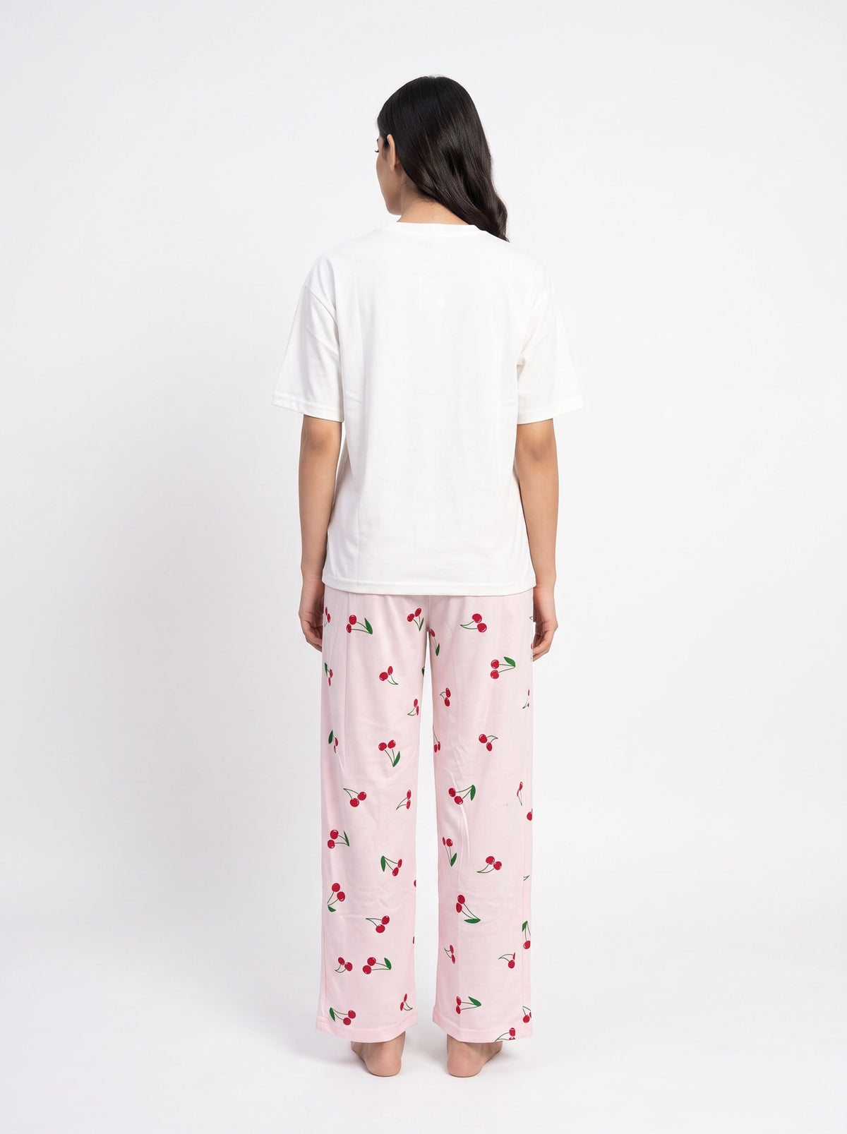 Cotton PJ Set - Cherry Pop