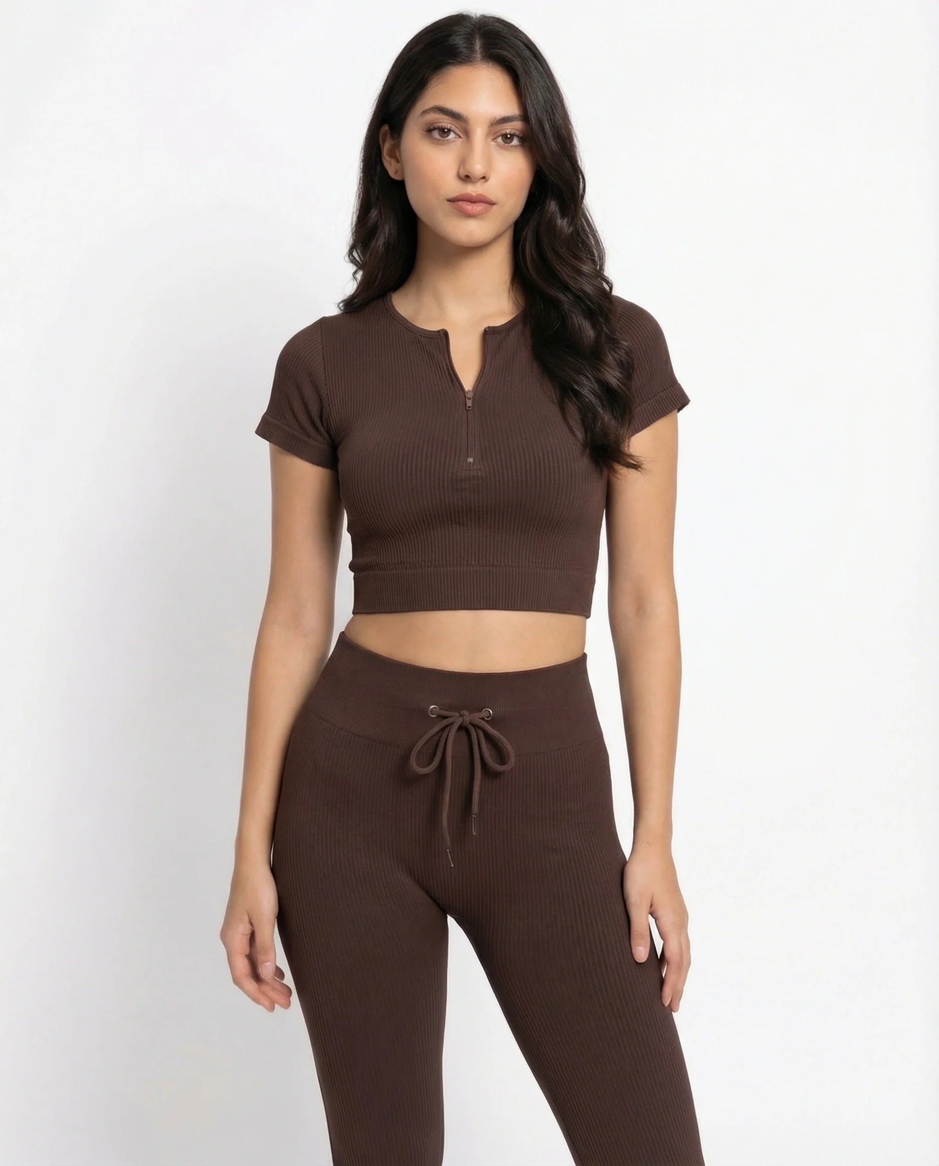 Activewear Set - Zen Fit - Brown