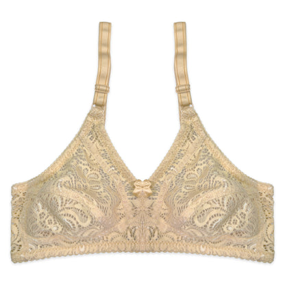 Pack of 4 - Sajiero Lace Net Bras